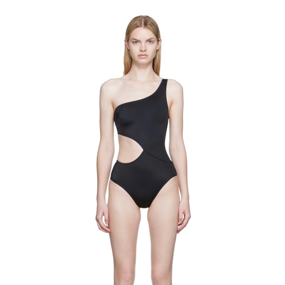 COPY - Solid and striped Claudia one piece - Picture 1 of 4